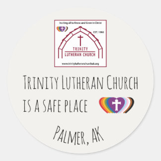 Pegatina Redonda Safe Place Sticker Set 