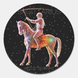 Pegatina Redonda Sagittarius
