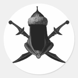 Pegatina Redonda Saif Al Islam