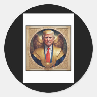Pegatina Redonda Saint Donald