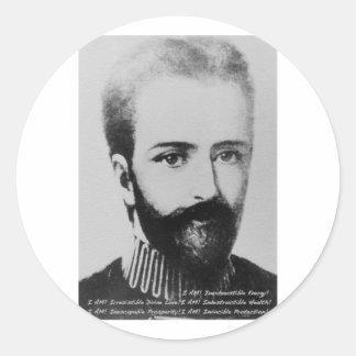 Pegatina Redonda Saint Germain