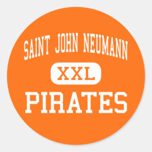 Pegatina Redonda Saint John Neumann - Pirates - High - Filadelfia