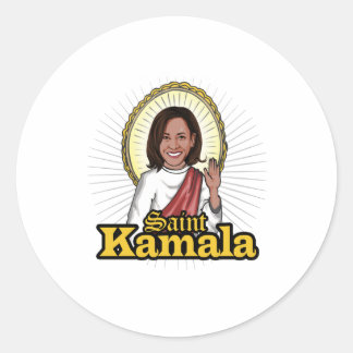 Pegatina Redonda Saint Kamala