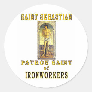 PEGATINA REDONDA SAINT SEBASTIAN