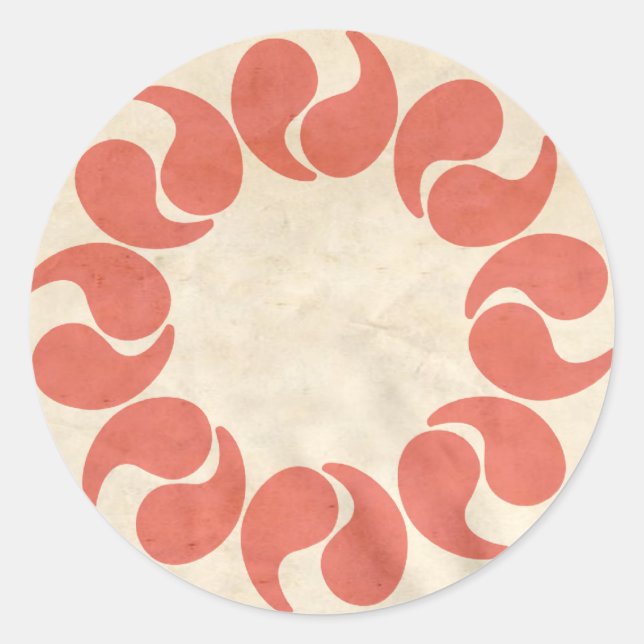 PEGATINA REDONDA SAITAMA (Anverso)