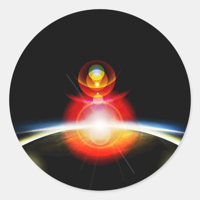 Pegatina Redonda Saldo (Anverso)