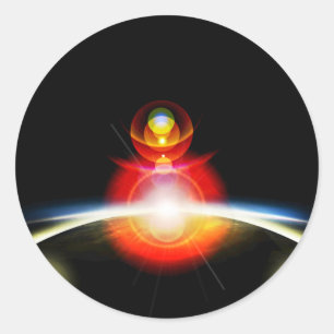 Pegatina Redonda Saldo