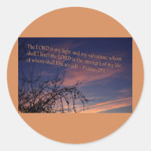 Salmo 27:1 al amanecer