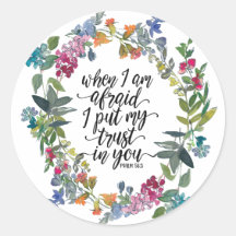 Salmo 56:3 Cuando me temo que confío en ti