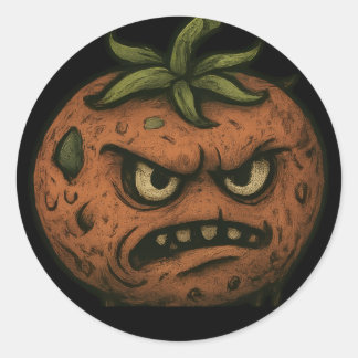 Pegatina Redonda Salsa de Lasanghetti