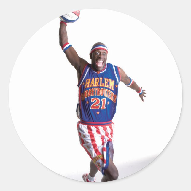 Pegatina Redonda Salto especial K (Anverso)