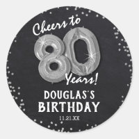¡Salud por 80 años! 80 cumpleaños