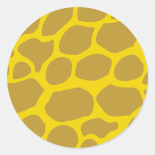 Pegatina Redonda Salvaje un Safari primer Fiesta de cumpleaños niño