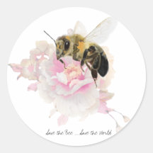 ¡Salven la abeja! ¡Salven al mundo! Bonito Bee