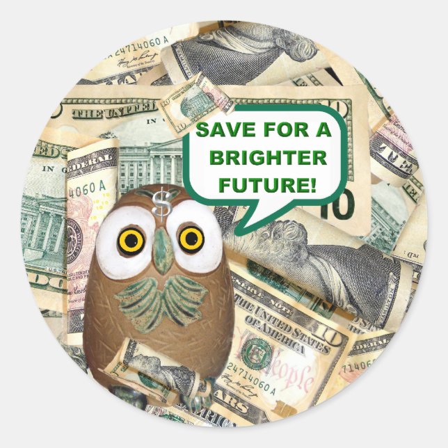 Pegatina Redonda ¡SALVO! ~ Selladores/Pegatinas de sobres (Anverso)