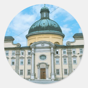 Pegatina Redonda Salzburgo