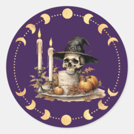 Pegatina Redonda Samhain 2