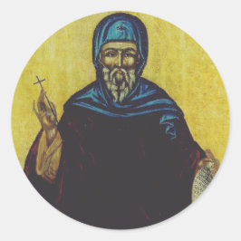 Pegatina Redonda San Antonio de Egipto