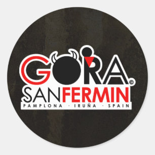 PEGATINA REDONDA SAN FERMIN SPECIAL EDITION