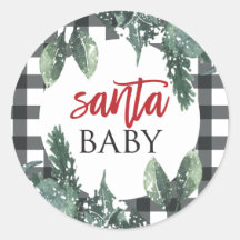Santa Baby Baby Shower de Navidad