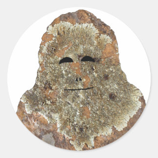 Pegatina Redonda Sasquatch
