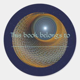 Pegatina Redonda Sassafras Beaver Moon