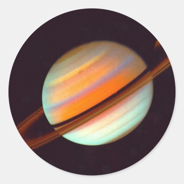 PEGATINA REDONDA SATURN (Anverso)