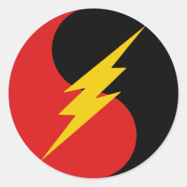 Pegatina Redonda SCA Horda Oscura