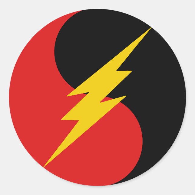 Pegatina Redonda SCA Horda Oscura (Anverso)