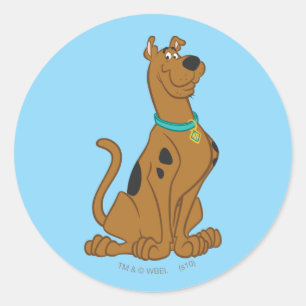 Pegatina Redonda Scooby-Doo Cuter Thate