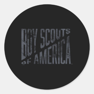 Pegatina Redonda Scouts Of America