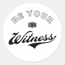 Sé tu propio testigo