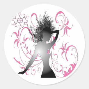 Pegatina Redonda Sea más que un superviviente