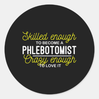 Pegatina Redonda Sed Suficiente Para Convertirse En Una Flebotomía