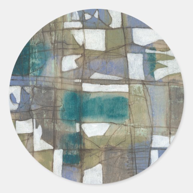 Pegatina Redonda Selección arbitraria I (Anverso)