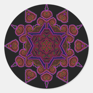 Pegatina Redonda Selección de pegatinas