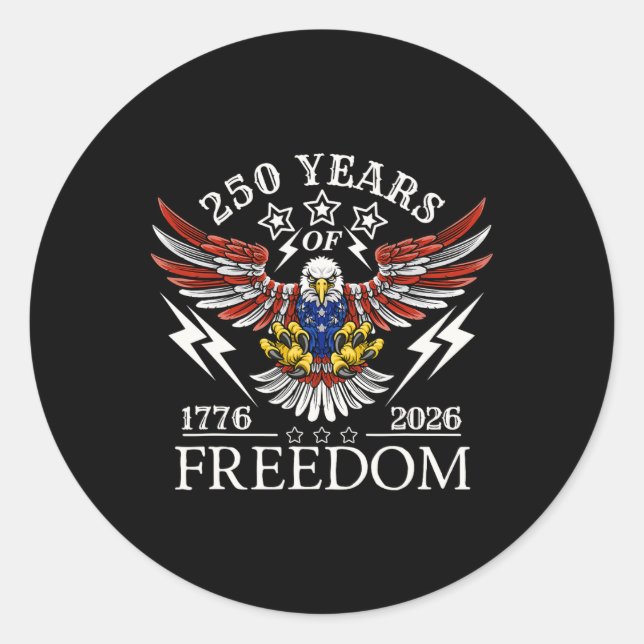 Pegatina Redonda Semi Quincentenario 250° Com (Anverso)