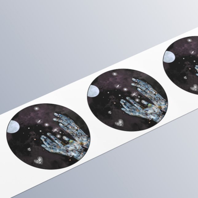 Pegatina Redonda ¡Semillas de destino! (Subido por el creador)