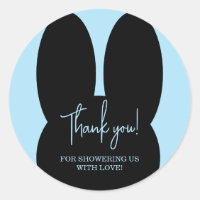 Sencilla ducha de bebé en conejo gracias