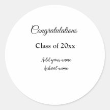 Sencillas felicitaciones por graduación mínima aña