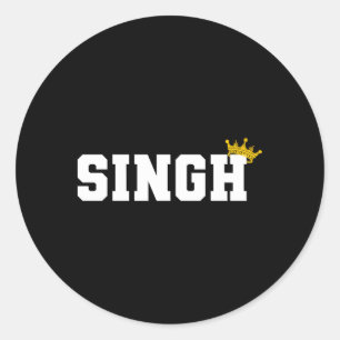 Pegatina Redonda Sencillo punyab indio punjabi sikh