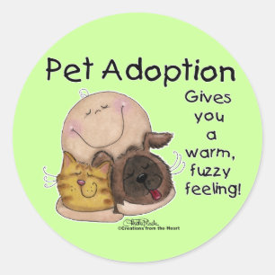 Pegatina Redonda ¡Sensación Cálida, Mareada!