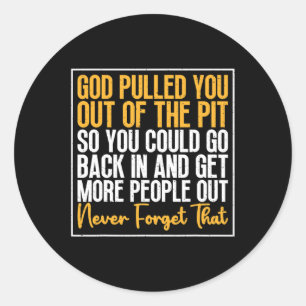 Pegatina Redonda Sensibilización sobre la adicción al fármaco para 