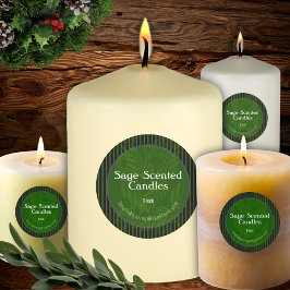 Pegatina Redonda Sentimiento de Sage