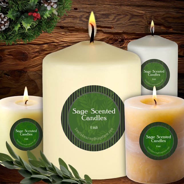 Pegatina Redonda Sentimiento de Sage (Subido por el creador)