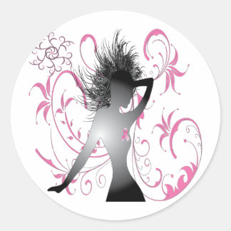 Pegatina Redonda Ser Más Que Un Sobreviviente