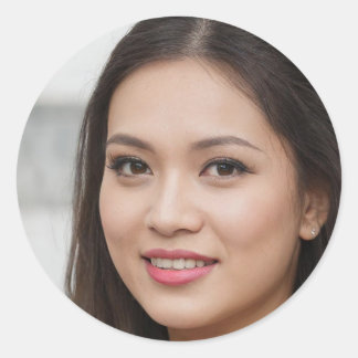 Pegatina Redonda Ser verdadero