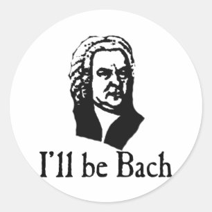 Pegatina Redonda Seré Bach