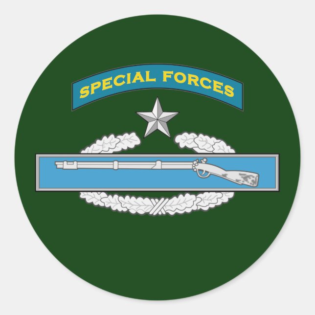 Pegatina Redonda SF Q-tab y segundo premio CIB (Anverso)