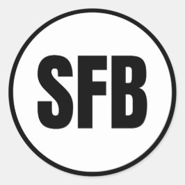 Pegatina Redonda SFB - Sanford